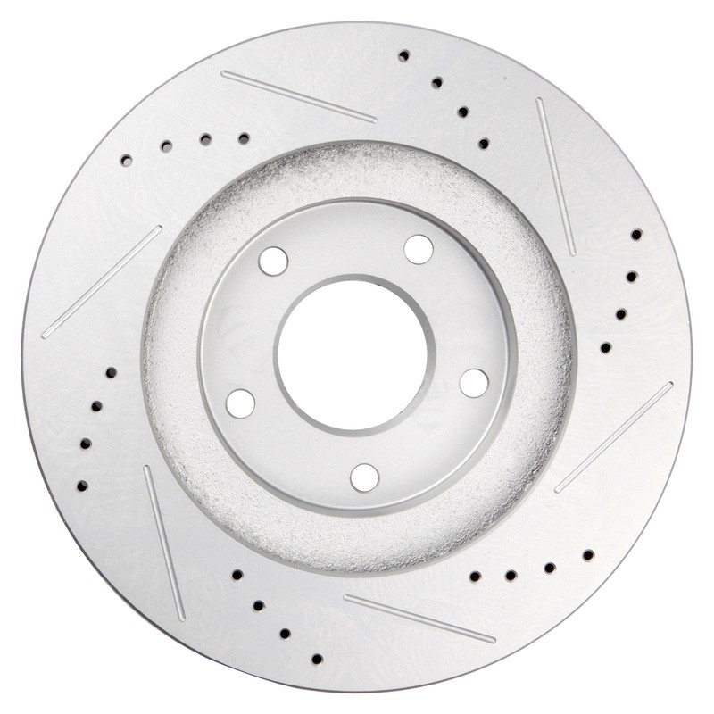Front & Rear Drilled Brake Rotors For 2003-2005 Infiniti G35 For Nissan 350Z gallery