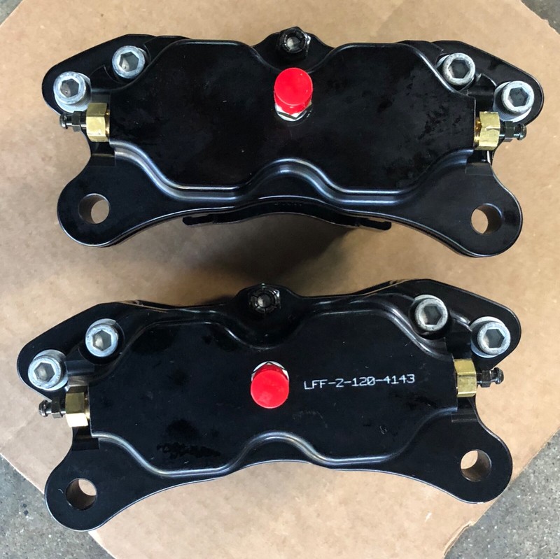 Strange Eng NEW Evolution Rear Disc Brake Kit for Early Big Bearing Ford Ends gallery