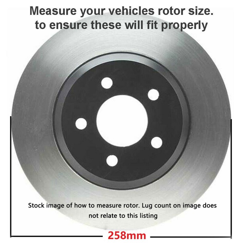 Front Drilled Slotted Disc Brake Rotors for 2000 2001 2002 2003 2004 Ford Focus gallery