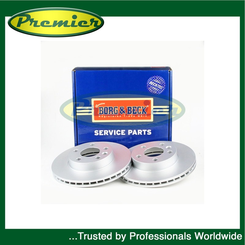 Premier Front 1x Brake Disc Fits VW Transporter 1992-2003 2.4 D 2.5 TDi 2.8 gallery