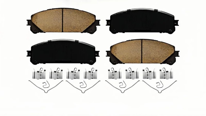 Front Rear Drilled Rotors + Brake Pads for Toyota Sienna Highlander RX350 RX450h gallery