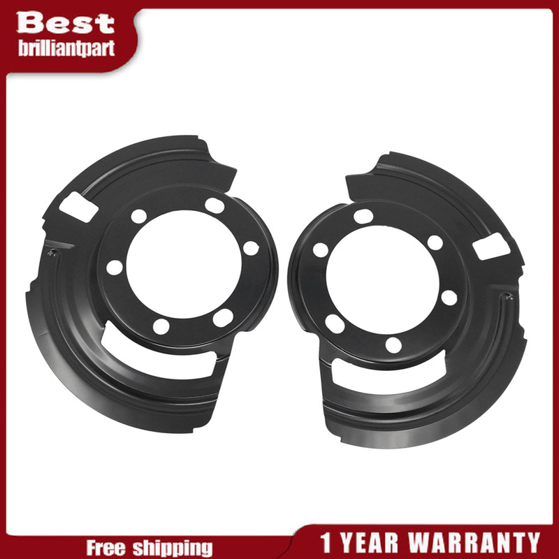 Front LH RH Brake Dust Shield For 1984-2006 Cherokee Xj Jeep Grand C Herokee gallery