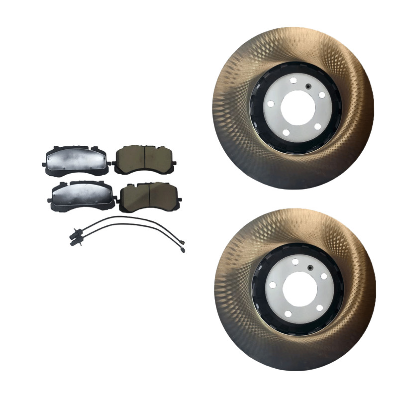 Front & Rear Brake Pads & Rotors 4M0615601N For 2016-2026 Bentley Bentayga gallery