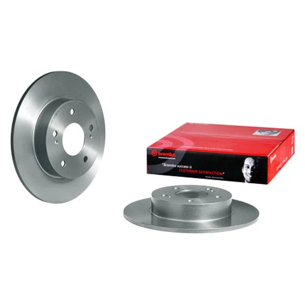 For Nissan Maxima 95-03 Brembo 08.8065.11 UV Coated Plain Solid Rear Brake Rotor