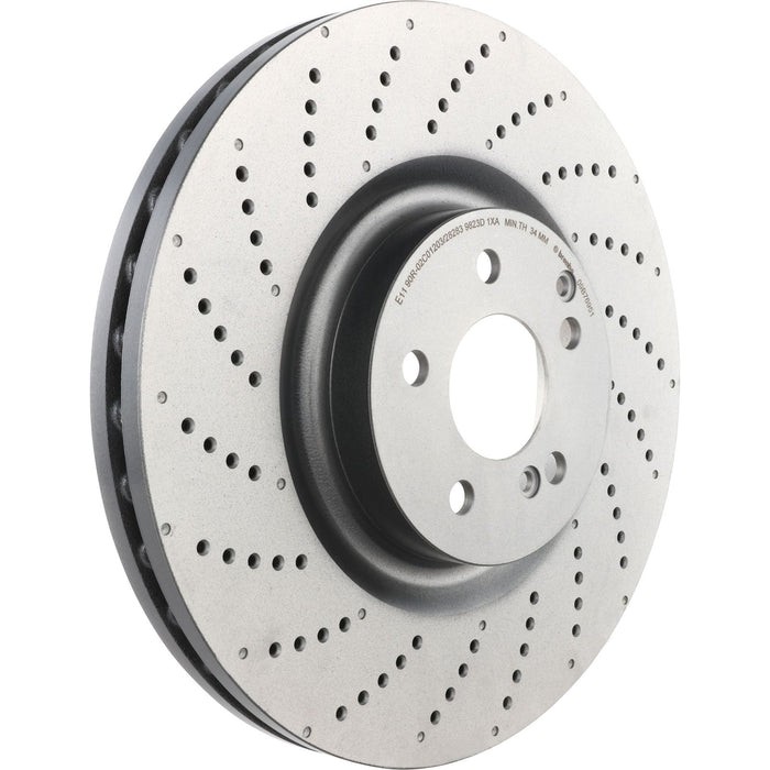 Brembo 09.B769.51 Front Premium UV Coate Rotor for 2008-2019 Mercedes C63 AMG