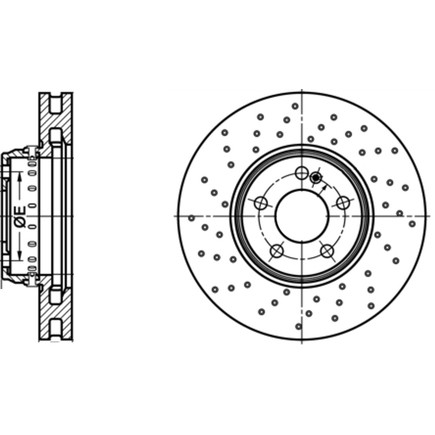 Disc Brake Rotor-Original Rotor ATE 432300