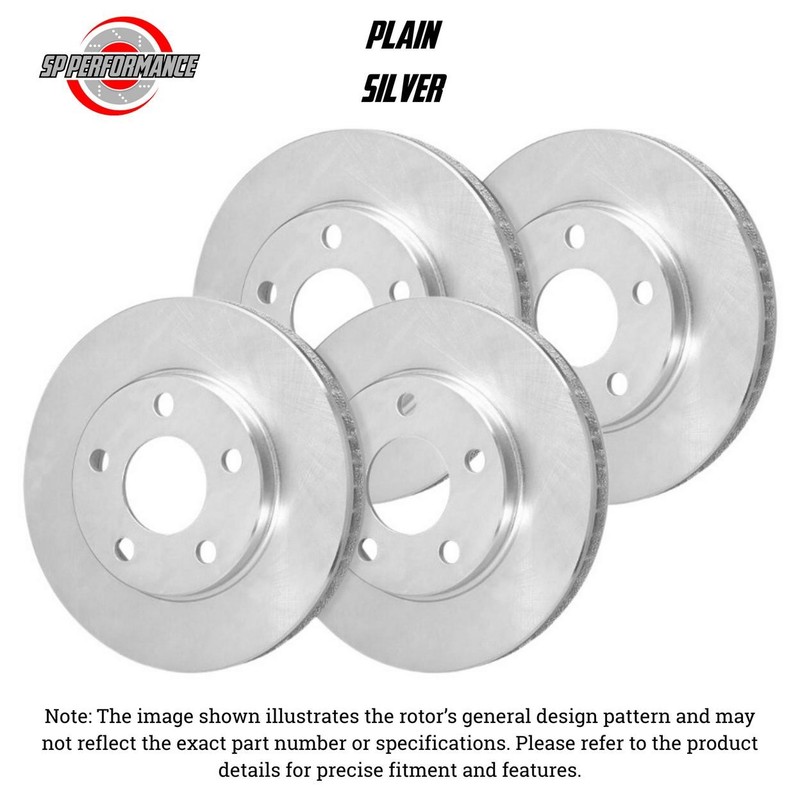 Disc Brake Rotor Kit for 2016 Dodge Challenger 392 Hemi Scat Pack Shaker