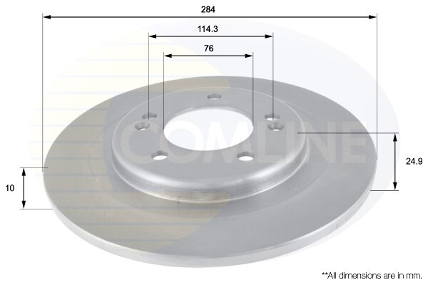 Premier Rear Brake Disc Fits Hyundai i40 2011-2019 1.6 1.7 CRDi 2.0 #1 gallery