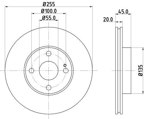 For Mazda - MX5 MX-5 1.6 1.8 2000-2005 Front 255mm Brake Discs and Pads Juratek gallery