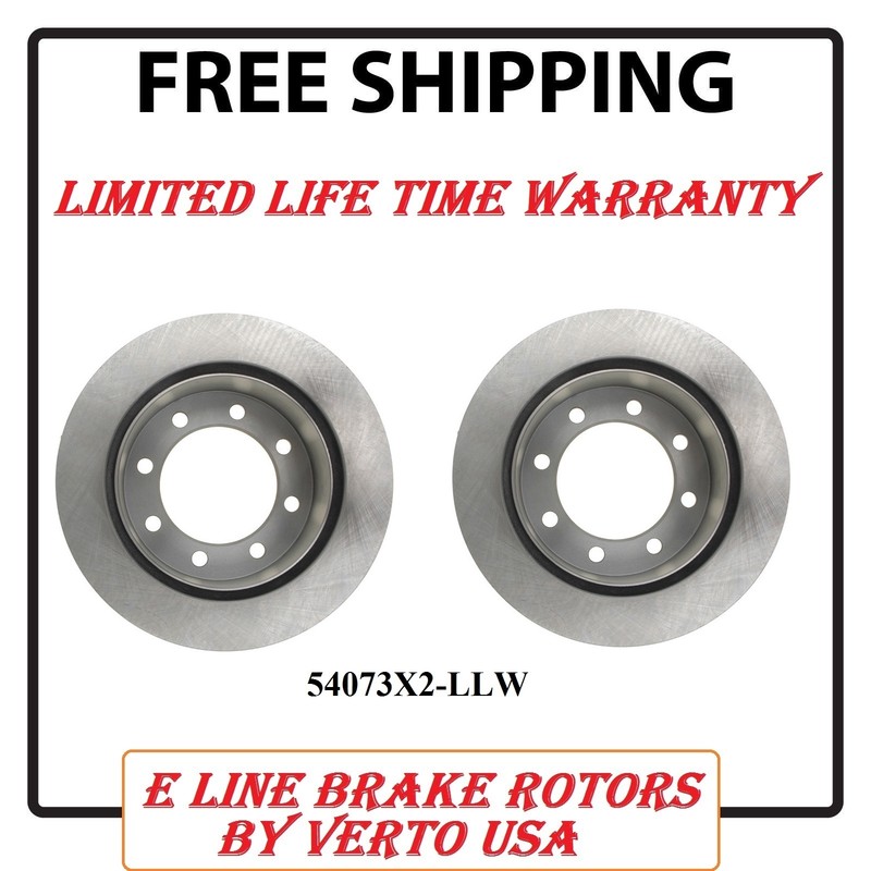 Rear Brake Rotors For FORD Trucks E Series, Base on Fitment Chart