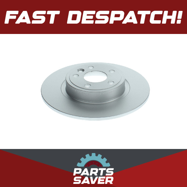 2x Brake Discs Pair Solid fits JAGUAR XF X260 2.0D Rear 2015 on 300mm Set Bosch