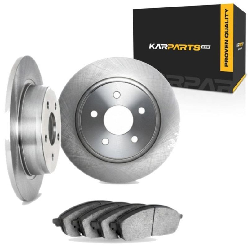 For Lexus UX200/UX250h 2019-2021 Brake Rotor Set Rear | Cast Iron | Vented Plain