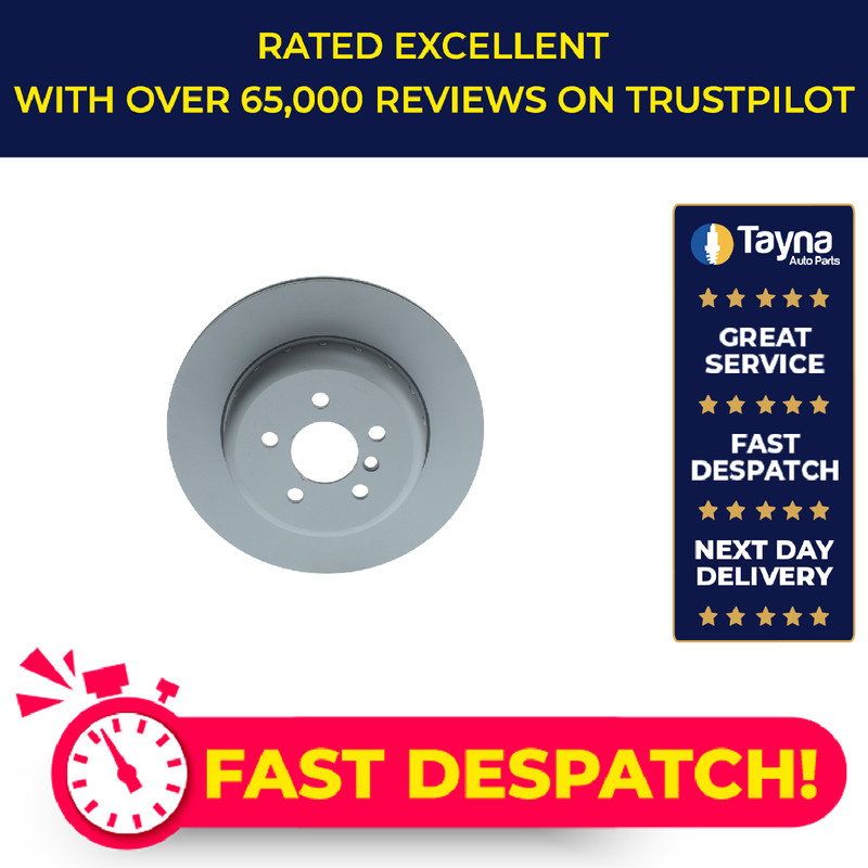 Brake Disc Single Vented fits BMW Z4 G29 2.0 Rear Left 2018 on B48B20B 330mm New