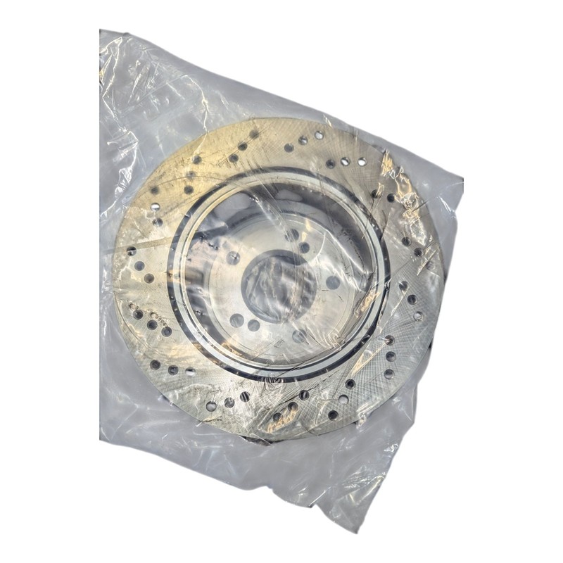 BMW Drilled Brake Rotors M3 01-06 SHW Front Driver & Passenger Side BFL42841 gallery