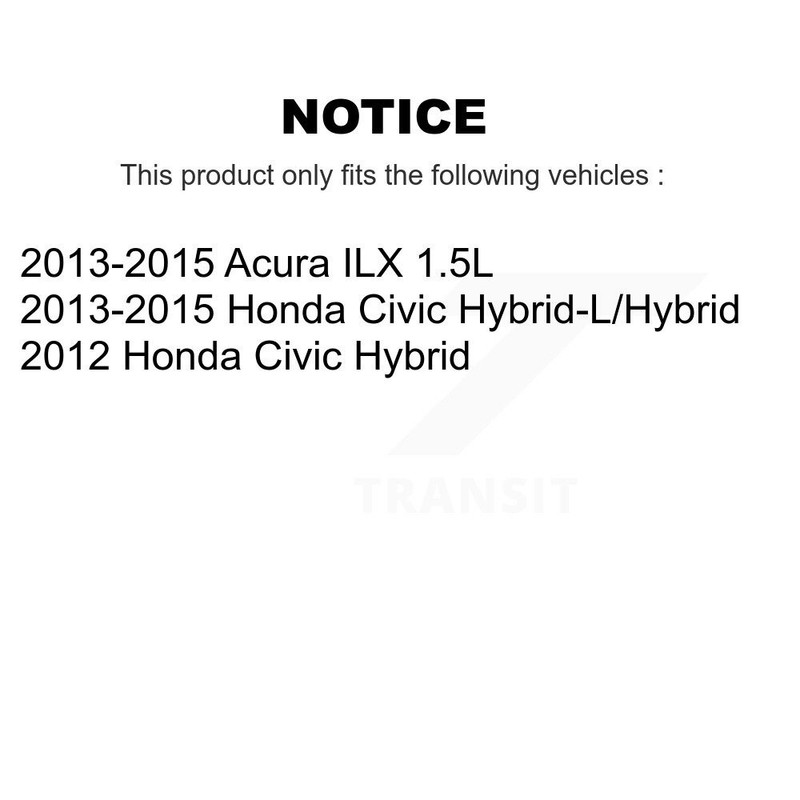 [Front] Disc Brake Rotors And Ceramic Pads Kit For Honda Civic Acura ILX gallery