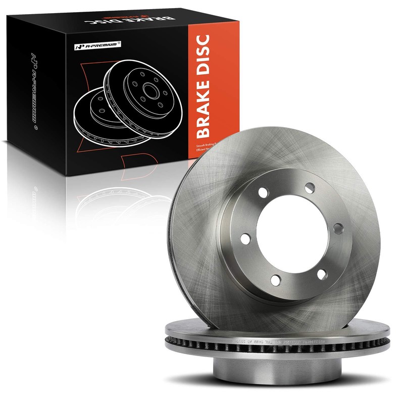 A-Premium 2Pcs New Front Disc Brake Rotor for Toyota Tundra 2000-2006 Sequoia gallery