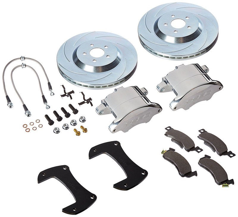 SSBC Performance SuperTwin 2-Piston Disc Brake Kit For Select Subaru Impreza WRX