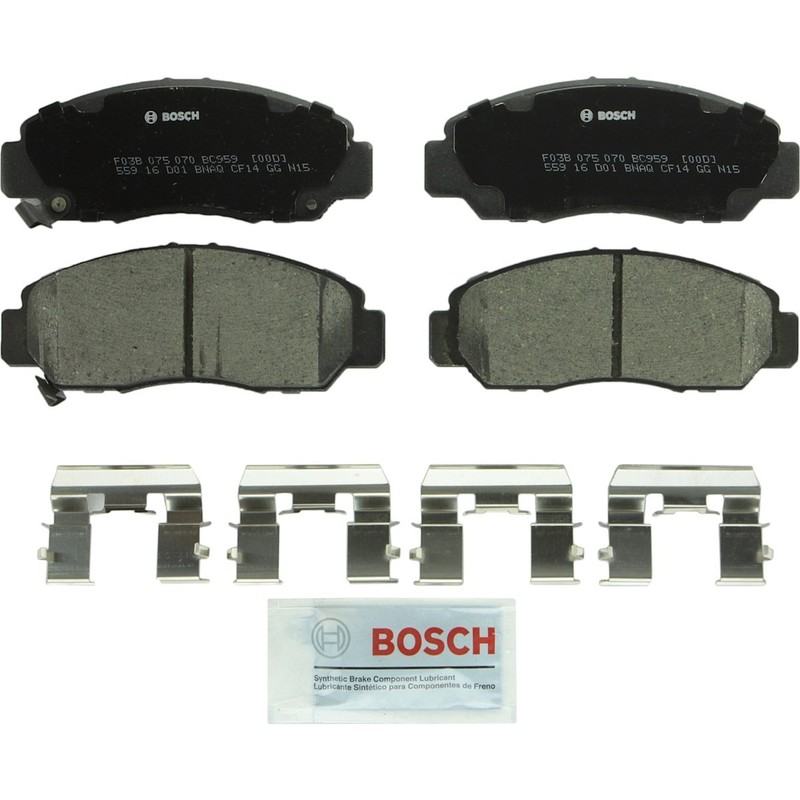 BC959 Bosch 2-Wheel Set Brake Pad Sets Front Coupe Sedan for Acura CSX Accord gallery