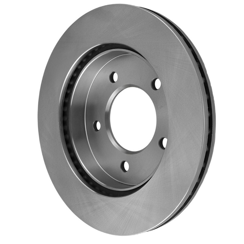 Front Vented & Rear Solid Brake Rotors With Pads For Ford F-150 03-00 gallery