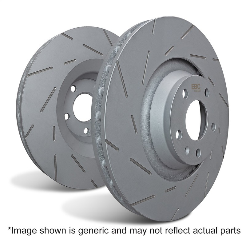 EBC Brakes USR7243 USR Series Sport Slotted Rotor Set
