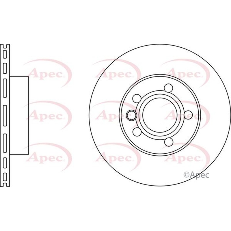 Apec Front Brake Disc DSK779 – OE High Quality Precision Engineered Part