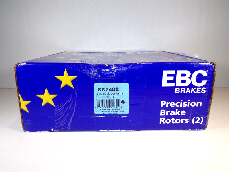 EBC Brake RK7402 Replacement Rotors (Set of 2) gallery