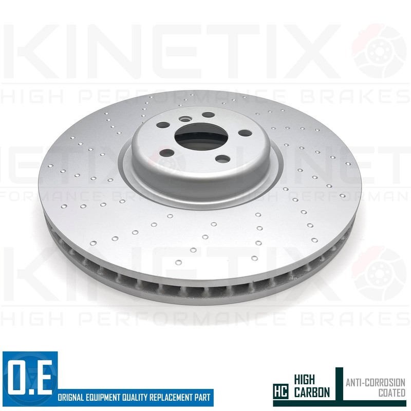 FOR BMW X6 30d G06 M SPORT FRONT REAR DIMPLED BRAKE DISCS 395mm 370mm FR RR gallery