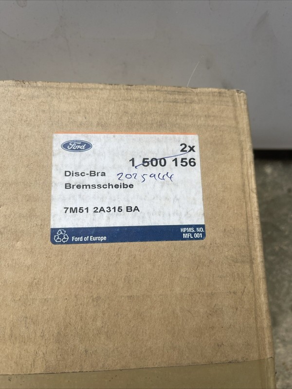 FORD FOCUS MK2 AND C-MAX REAR BRAKE DISCS PETROL DIESEL 04-11 280MM Genuine ￼ gallery