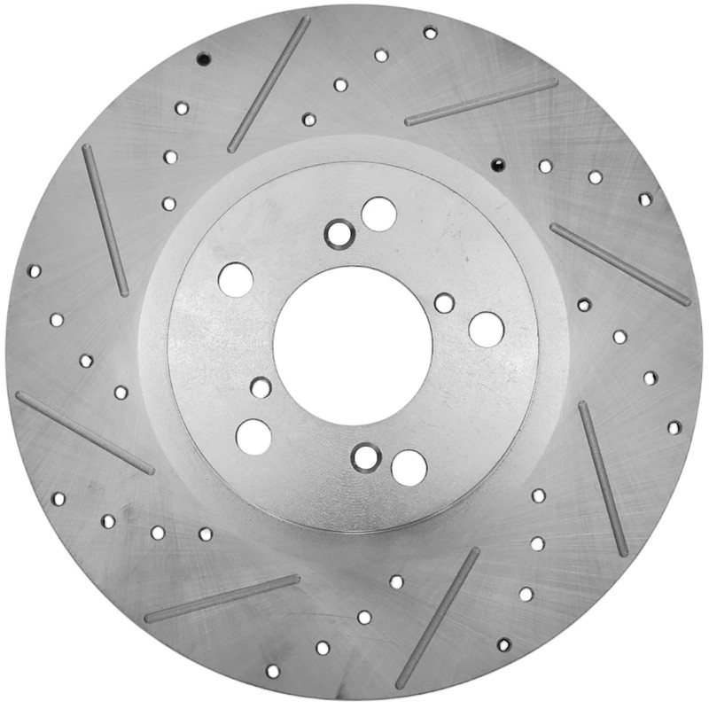 2pcs Front Drilled & Slotted Disc Brake Rotors for 2006-2014 Honda Ridgeline gallery