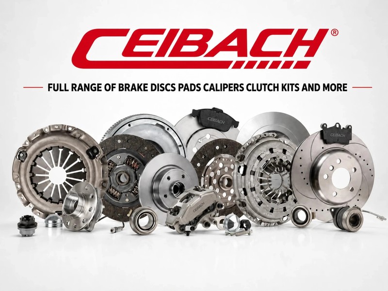 Ceibach Front Brake Discs & Pads Set 345mm Vented Fits Audi Porsche A4 A5 A6 A7 gallery