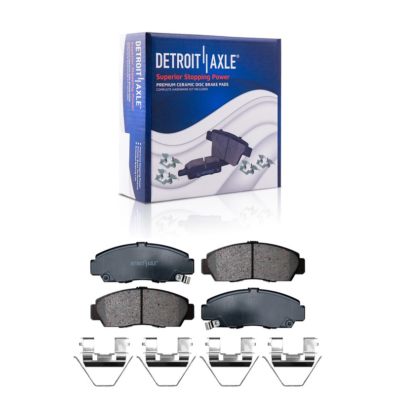 8pc Front Rear Brake Rotors and Brake Pads Kit for 2003 - 2007 Honda Accord 3.0L gallery
