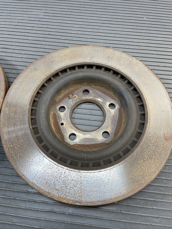 2016-2025 Audi A4 Rear Left and Right Disc Brake Rotor Set 34k Mil Set of 2 OEM gallery