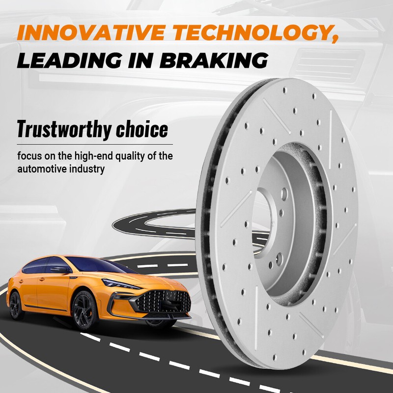 Rear Brake Disc Rotors for Audi Q3 S3 VW CC GTI Passat Atlas Cross Sport Golf R gallery