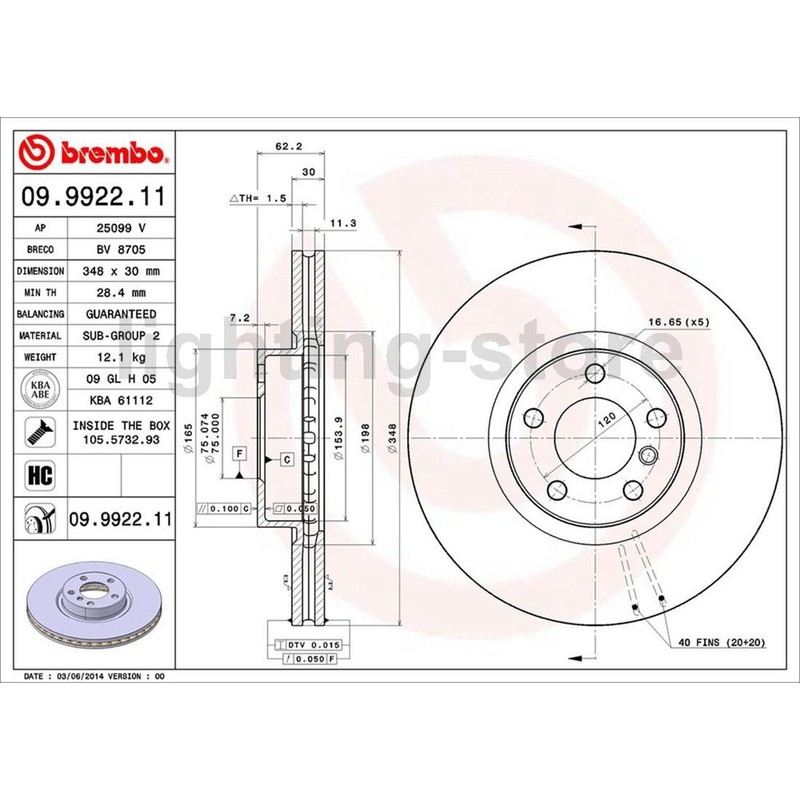 Front Rear Disc Brake Pad Set Disc Brake Rotor Fits BMW 2007-2010 X5 6 pcs gallery