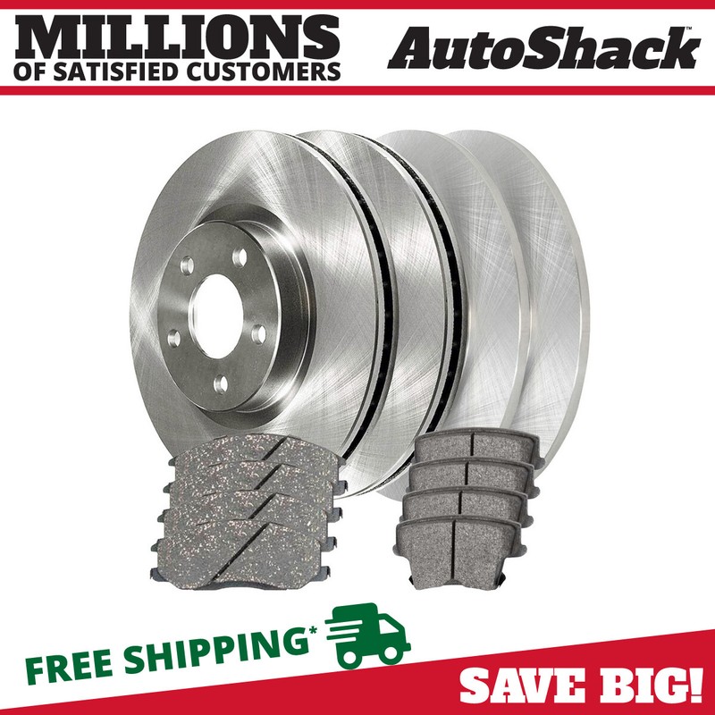 Front & Rear Brake Rotors & Pads for Dodge Charger Challenger Chrysler 300 3.5L