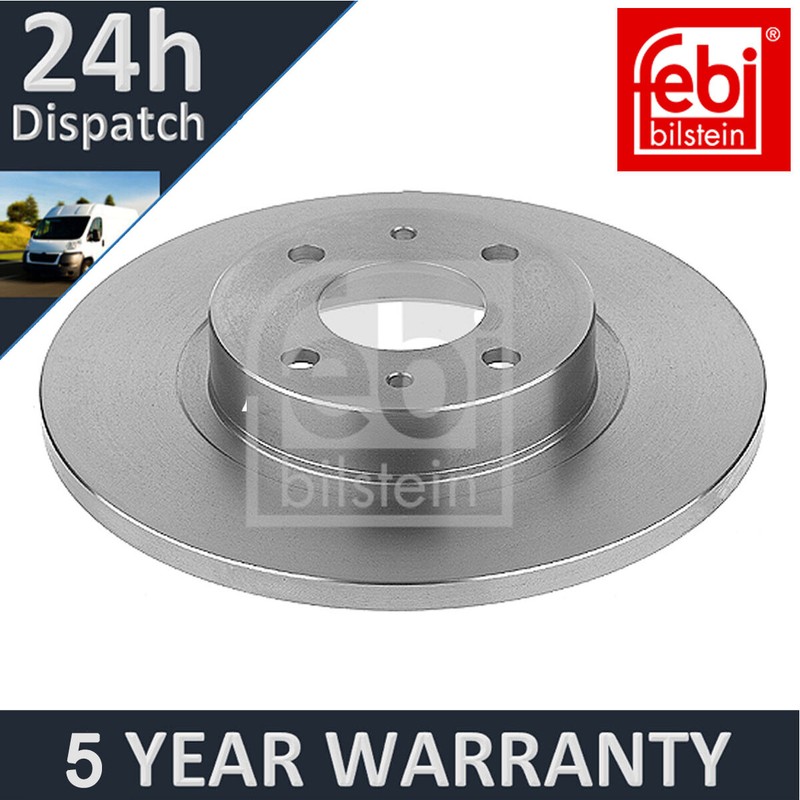 Fits Fiat Panda 2012- Punto 1993-2012 Febi Front Brake Discs 71738373
