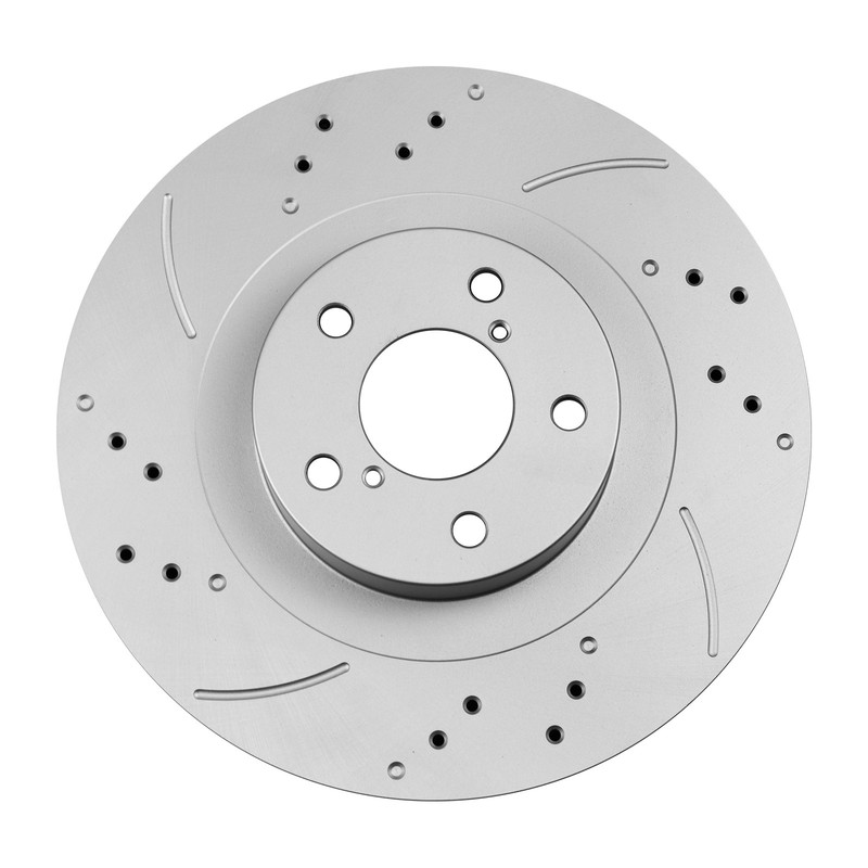 Front Drilled Slotted Brake Rotors & Ceramic Pad Kit for Subaru Outback Forester gallery