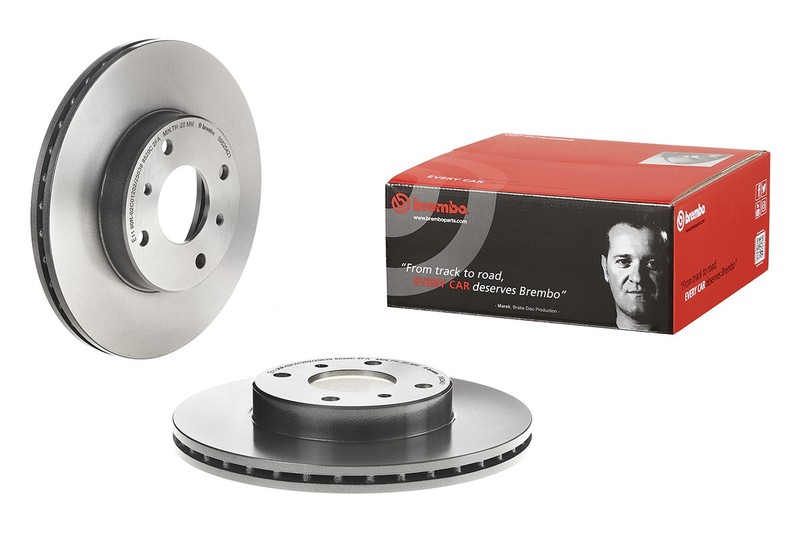 Brembo Front Vented 280mm Coated Disc Brake Rotor For Infiniti G20 Altima Sentra