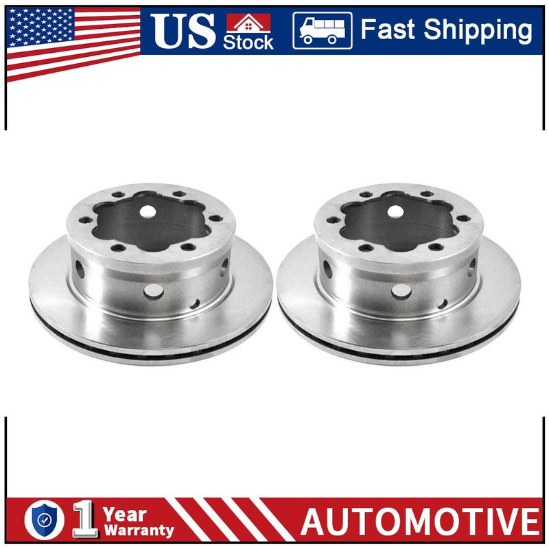 2x Rear Disc Brake Rotor DuraGo Fits Dodge Sprinter 3500 2003 2004 2005 2006 PZ