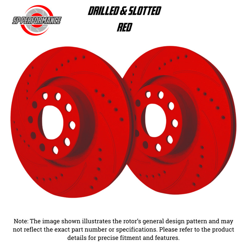 SP Performance Disc Brake Rotor Set Front For 2025 Chevrolet Trailblazer gallery