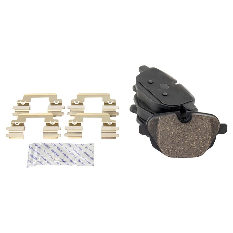 TRQ Brake Pad & Rotor Kit Premium G-Coated Ceramic Fits 11-16 BMW gallery