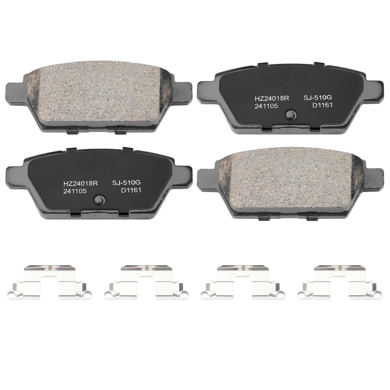 Rear Rotors Brake Pads Set Fits Ford Fusion Mazda 6 Lincoln MKZ Mercury Milan gallery