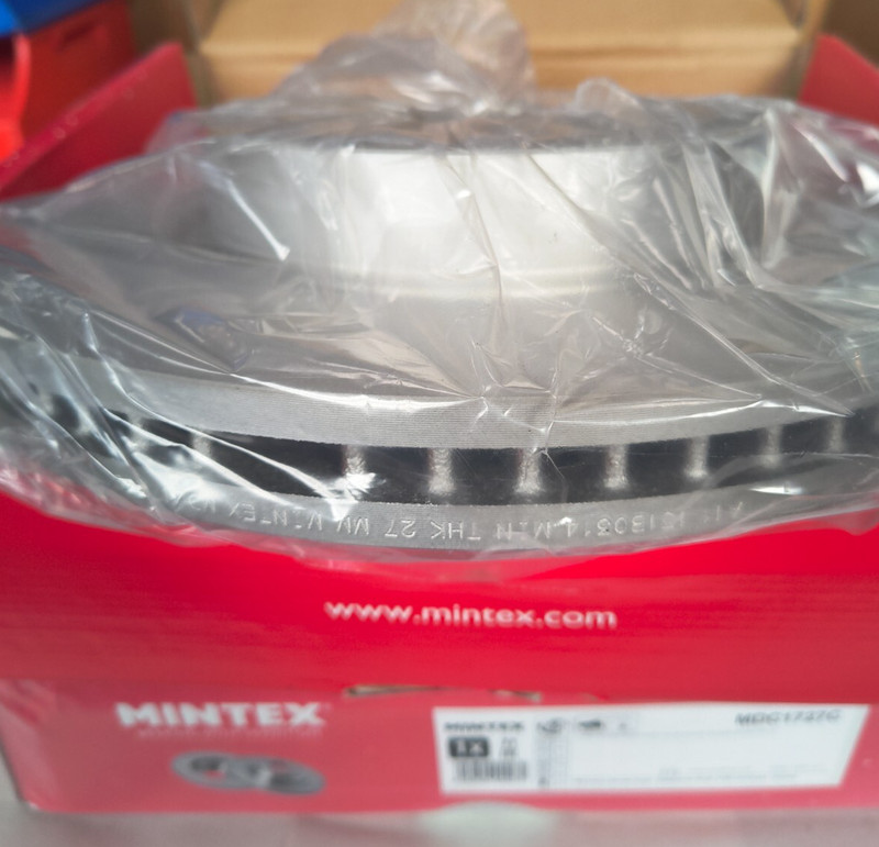 Land Rover Brake Discs Pair Front Vented MDC1727C Mintex Dia 317 mm & PADS gallery
