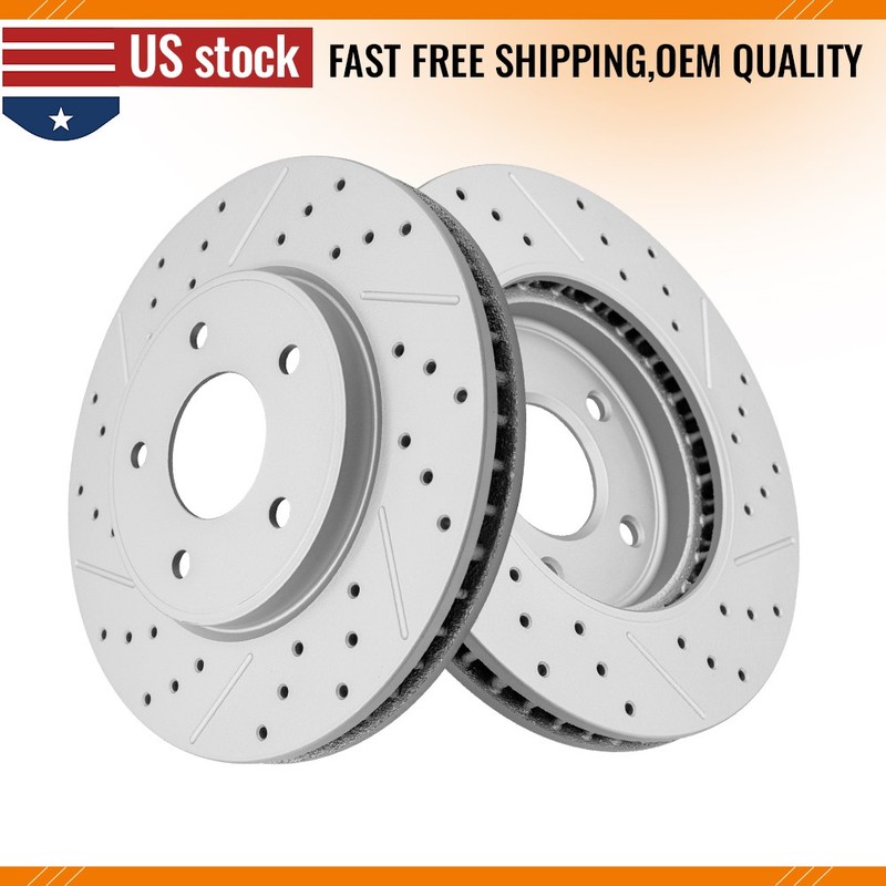 Front Brake Disc Rotors for 2018 – 2025 Chevy City Express Leaf NV200