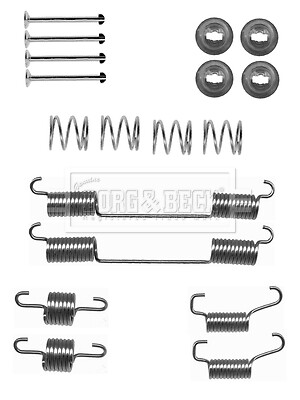 Fits Land Rover Discovery Defender Range IntuPart Rear Brake Shoes Fitting Kit gallery