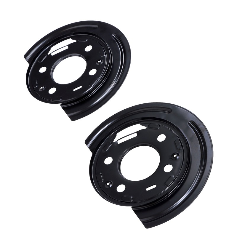 2× Brake Backing Plate Dust Shield For Chevy Avalanche Silverado 2500 350 99-06 gallery