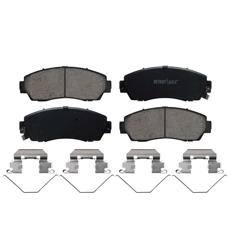 Front Disc Rotors Ceramic Brake Pads Kit for 2007 - 2011 Honda CR-V Acura RDX gallery