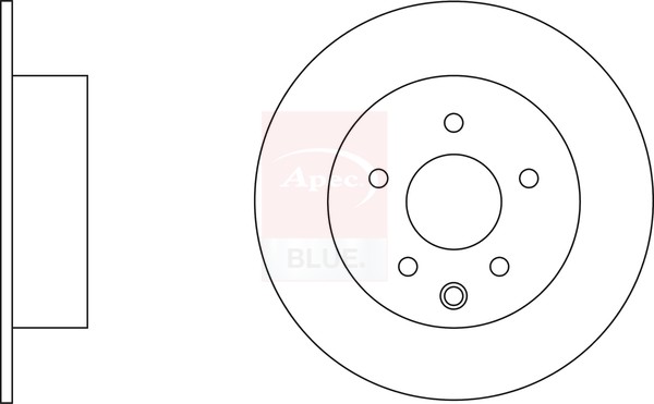 2x Brake Discs Pair Solid fits NISSAN JUKE F15 1.5D Rear 10 to 19 292mm Set New