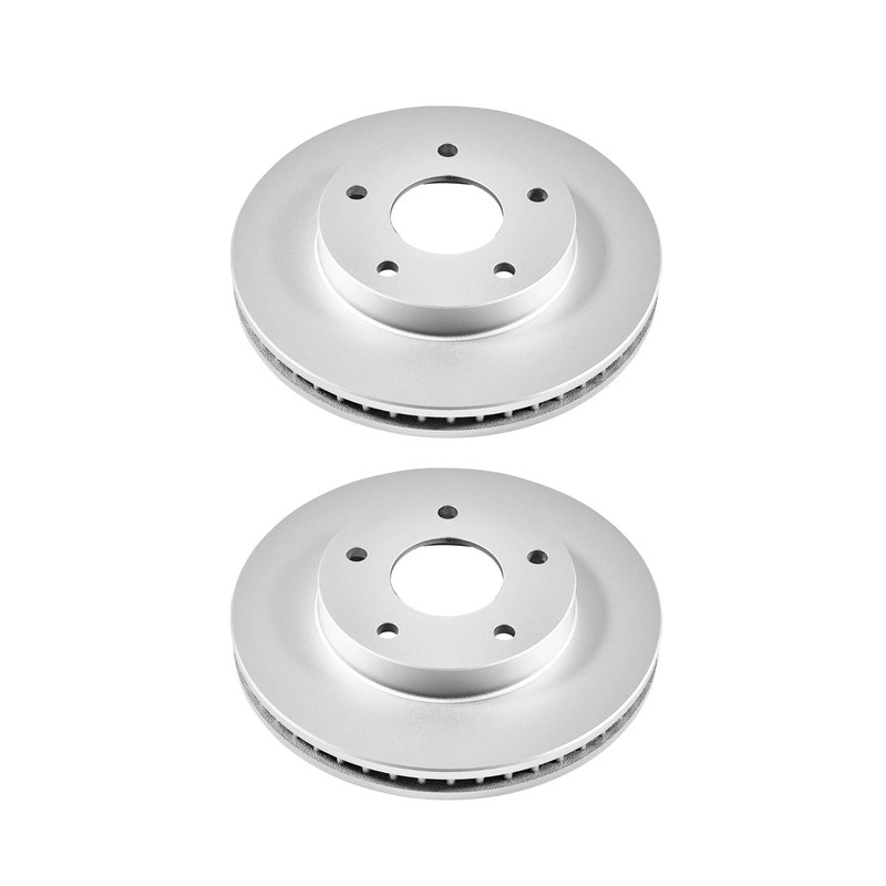 Pack of 2 Front Disc Brake Rotor for Chevrolet GMC Isuzu POWERSTOP AR8638EVC