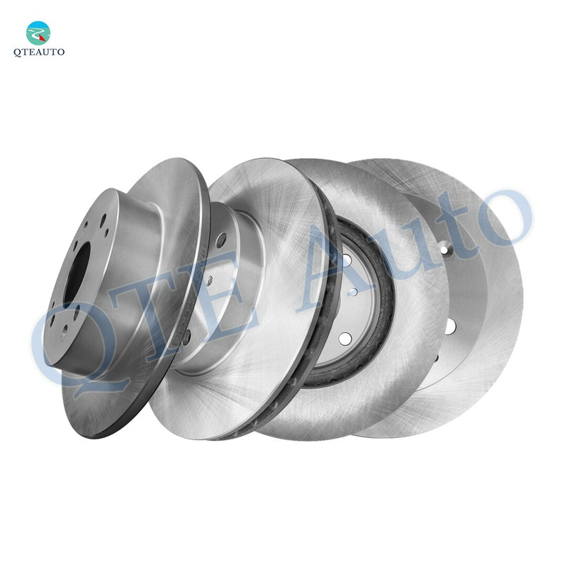 Set of 4 260mm Front-Rear Brake Disc Rotors For 1998 1999 Acura CL